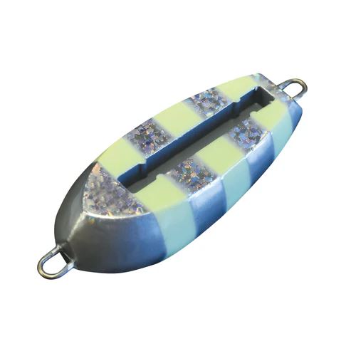 寄ってこい 光略カスタムシンカー 30号 59mm シルバーゼブラ