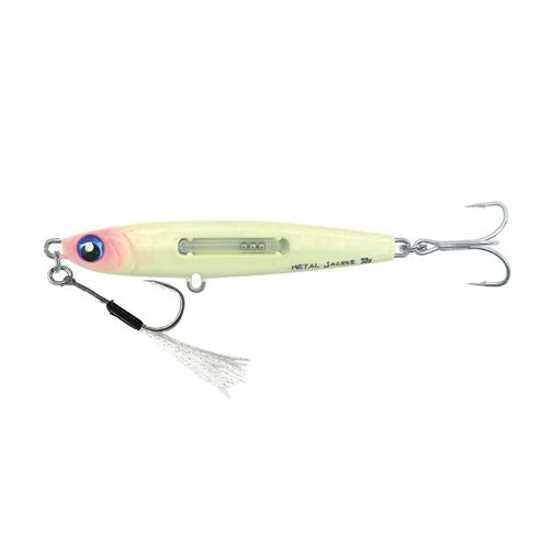メタルジャッカー(タチウオ) 20g 64mm グローグロー