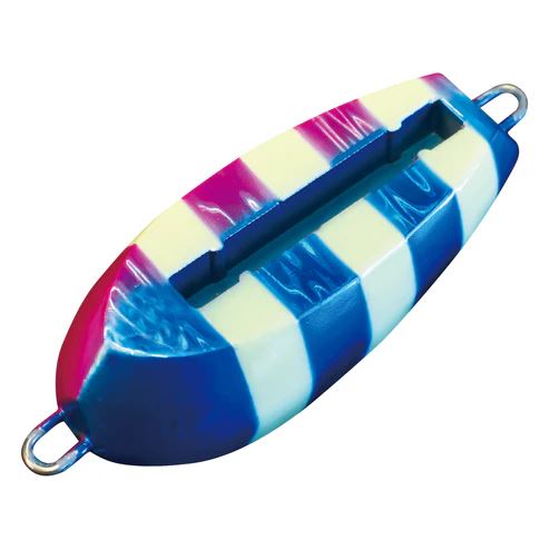 寄ってこい 光略カスタムシンカー 60号 82mm ブルピンゼブラ