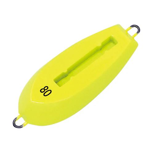 寄ってこい 光略カスタムシンカー 80号 88mm ネオンイエロー