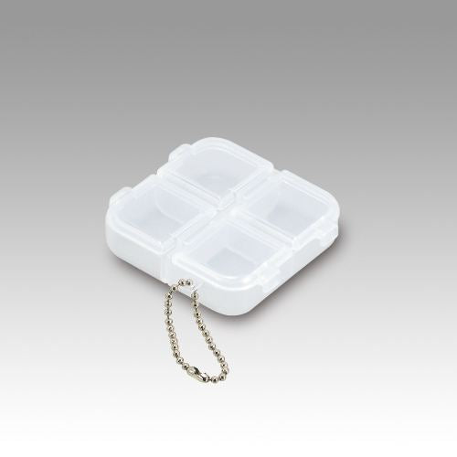 スクエア 4コマケース クリア 66×66×18mm 1個