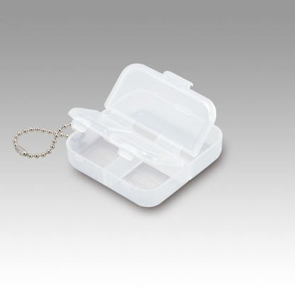 スクエア 3コマケース クリア 66×66×18mm 1個