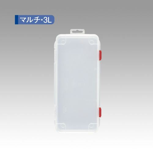 マルチケース M-3L クリア 275×131×45mm 1個