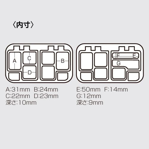 プロスプリングケース オレンジ オレンジ 115×78×35mm 1個