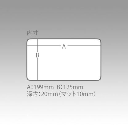 スリットフォームケース 3010NS 205×145×25mm 1個