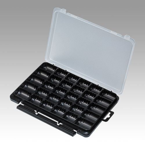 ライトゲームケース3010 Cブラック クリアブラック 205×145×18mm 1個