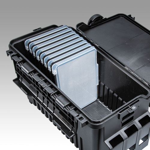 ライトゲームケース3010 Cブラック クリアブラック 205×145×18mm 1個