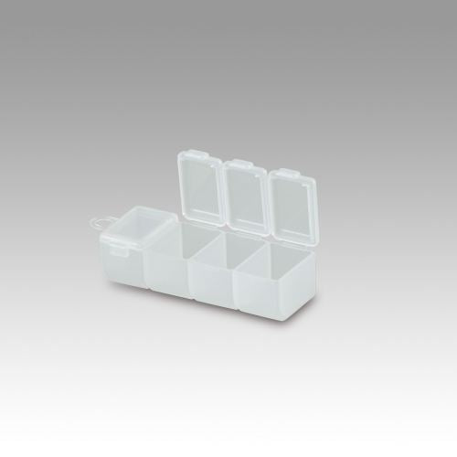 4連ケース クリア 89×36×26mm 1個