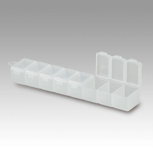 8連ケース クリア 176×36×26mm 1個