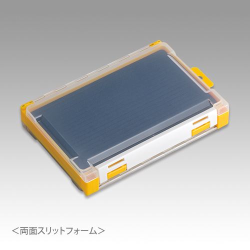 ランガンケース3010W-2 イエロー 205×145×40mm 1個