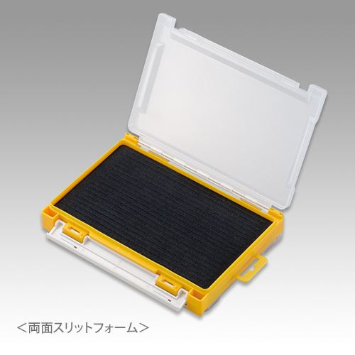 ランガンケース3010W-2 イエロー 205×145×40mm 1個