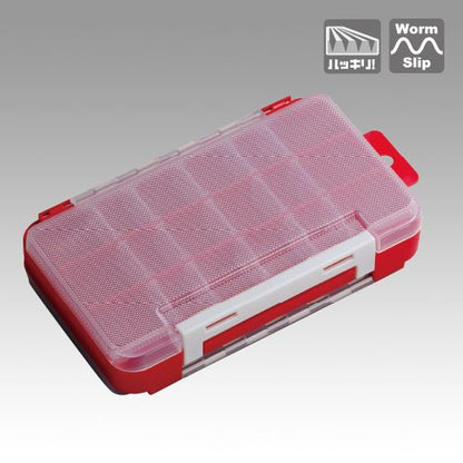ランガンケース1010W-1 レッド 175×105×38mm 1個