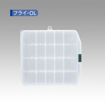 フライケース F-OL クリア 205×187×45mm 1個