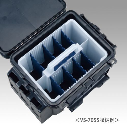 インナーストッカー BM-S ホワイト/ネイビー 225×168×158mm 1個