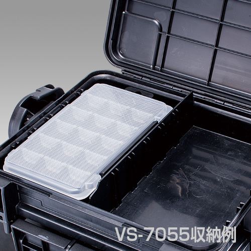 ライトゲームケースJ クリアxブラック クリアxブラック 175×105×18mm 1個