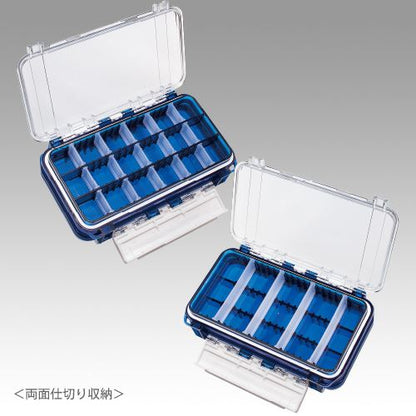 防水ケース WG クリアブルー 175×105×43mm 1個