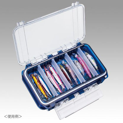 防水ケース WG クリアブルー 175×105×43mm 1個