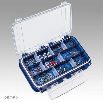 防水ケース WG クリアブルー 175×105×43mm 1個