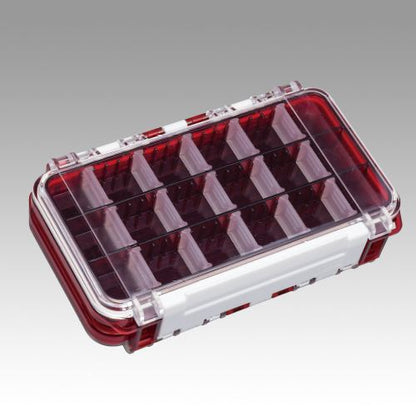 防水ケース WG-1 クリアレッド 175×105×43mm 1個