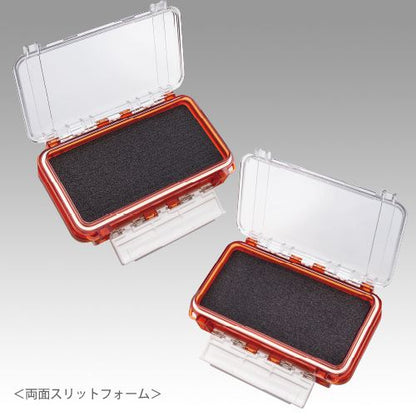 防水ケース WG-2 クリアオレンジ 175×105×43mm 1個