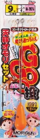 GOGO投 天秤オモリセット 11号 2本針×2組
