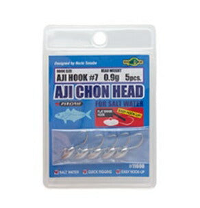 【アウトレット】アジチョンヘッド 0.4g アジバリ7号 5個入