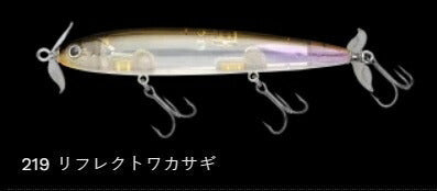 ビハドウ110 フローティング/サイレント 219/リフレクトワカサギ 108mm 14.0g