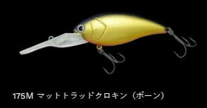 ショットオーバー4 フローティング/低音 175M/マットトラッドクロキン(ボーン) 75mm 21.5g