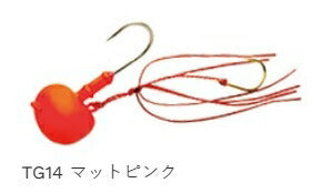 【アウトレット】TGオーバルテンヤ TG14 マットピンク 10号 35g Lサイズ 1個入