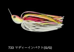 クリスタルS スーパースローロール 733/マディーインパクト(G/G) 1/2oz