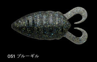 フリップギル 051/ブルーギル 4.5インチ/112mm 4個入