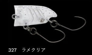 スピッシュ25 フローティング/サイレント 327/ラメクリア 25mm 1.4g