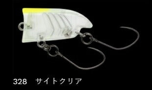 スピッシュ25 フローティング/サイレント 328/サイトクリア 25mm 1.4g
