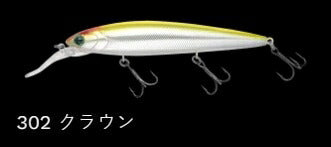 タダマキ112 サスペンド/サイレント 302/クラウン 112mm 18.4g