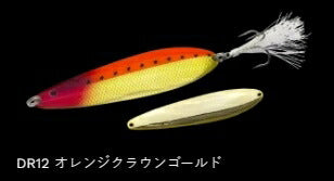 ダイラッカ DR12/オレンジクラウンゴールド 120mm 38g