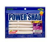 【アウトレット】パワーシャッド レギュラーマテリアル 032 ミッドナイトグロウ(夜光) 6インチ 5個入