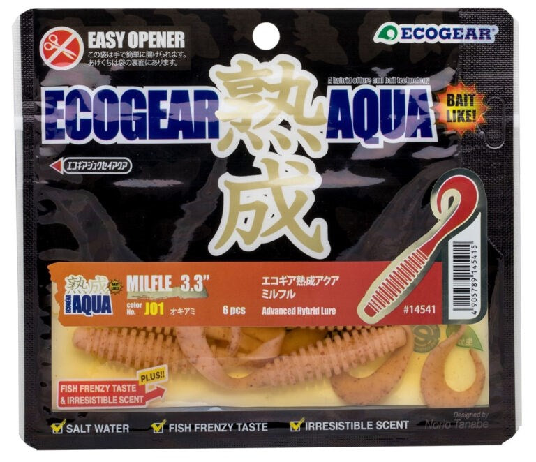 熟成アクア ミルフル J05 パールシラス(夜光) 3.3インチ 6個入
