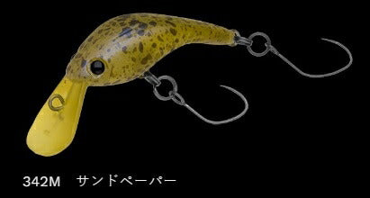 ラッシュベル33MR フローティング/ラトル 342M/サンドペーパー 33mm 2.0g