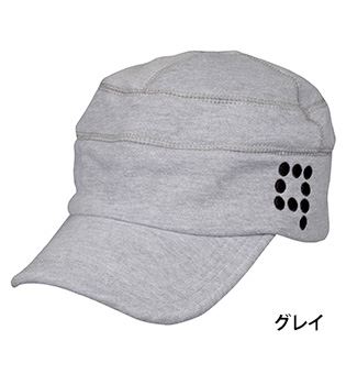 スウェットキャップ01 グレイ フリーサイズ/57～62cm