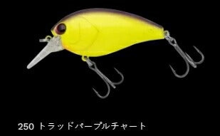 ショットオメガ ビッグ62 フローティング/ラトル 250/トラッドパープルチャート 62mm 15.0g