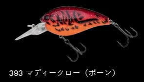 ショットオーバー2 フローティング/低音 393/マディークロー(ボーン) 62mm 16.0g