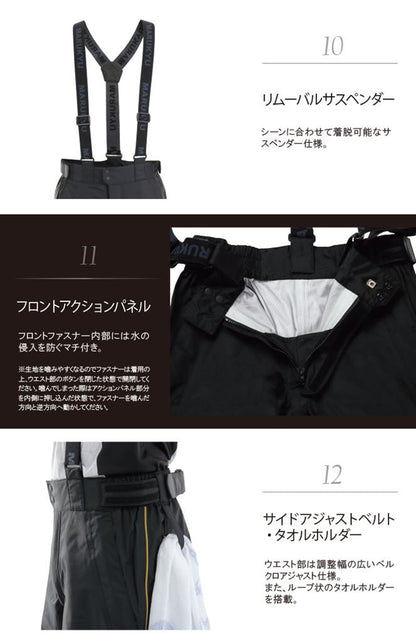 オールウェザースーツ TR-01 ブラック 3L