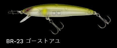 レイダウンミノー ジャストワカサギ サスペンド BR-23/ゴーストアユ 73mm 6.0g