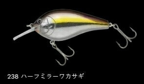 コンプリートフラット68 フローティング/サイレント 238/ハーフミラーワカサギ 68mm 12.0g