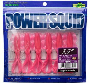 【アウトレット】パワースクイッド 517/CPリアルパールアオリイカ(夜光) 3.5インチ/85mm 6個入