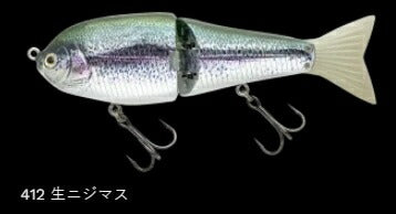 ヒラトップ140F フローティング/ラトル 412/生ニジマス 137mm 34g