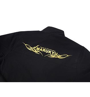 撥水ストレッチジャケット TR-02 ブラック/ゴールド LL