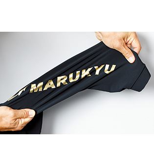 撥水ストレッチジャケット TR-02 ブラック/ゴールド 3L