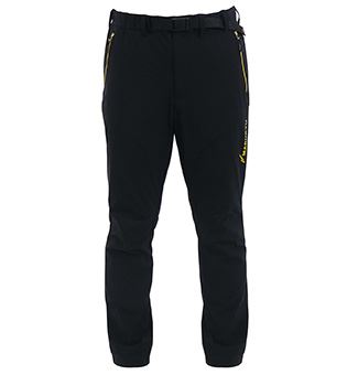 撥水ストレッチパンツ TR-02 ブラック/ゴールド M