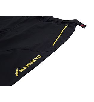 撥水ストレッチパンツ TR-02 ブラック/ゴールド LL